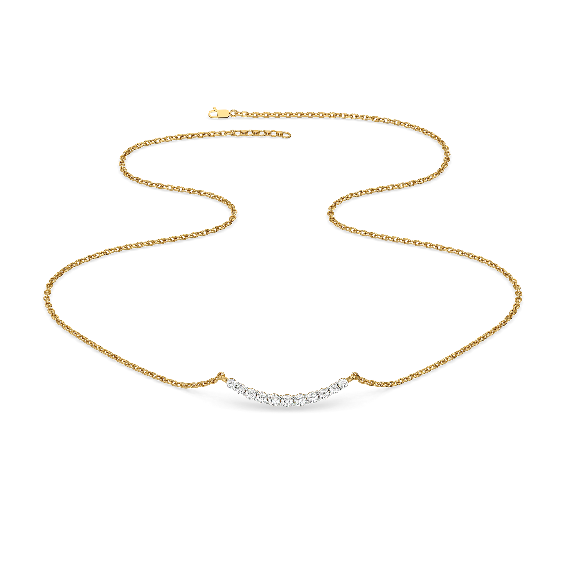 "Dare to Sparkle" - Lab Diamond Necklace