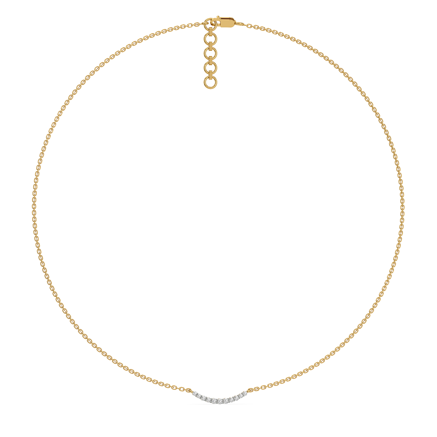 "Dare to Sparkle" - Lab Diamond Necklace