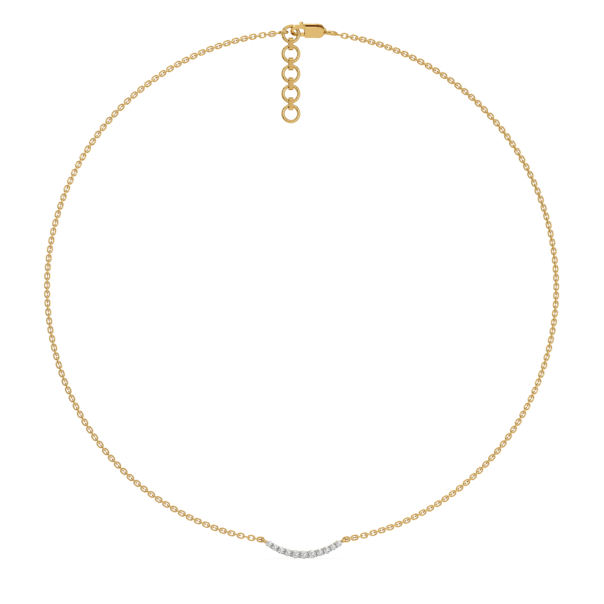 "Dare to Sparkle" - Lab Diamond Necklace