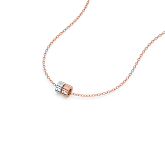 Duo Harmony - Lab Diamond Pendant Necklace