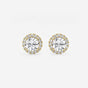 Juliette - Radiant Halo Design Earrings