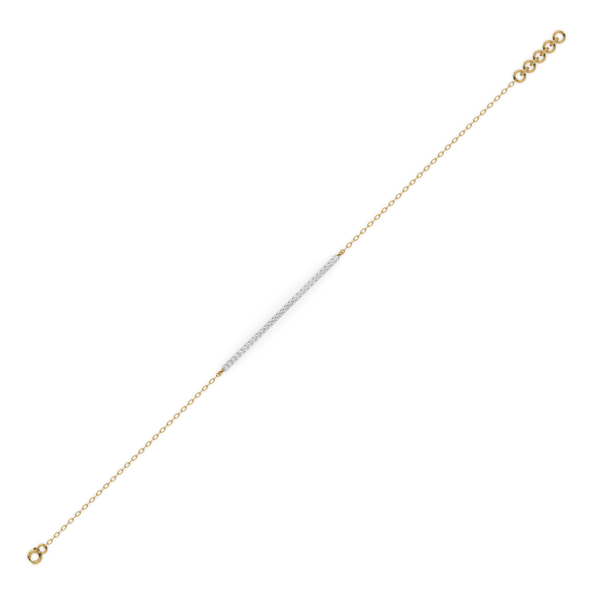 Row of Radiance - Lab Diamond Bracelet