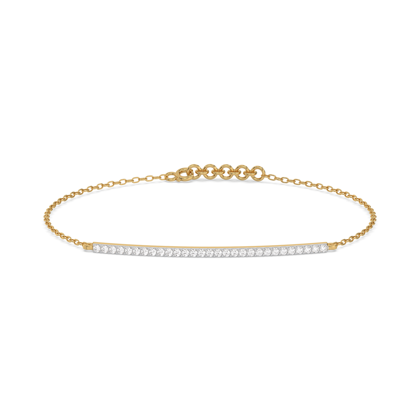 Row of Radiance - Lab Diamond Bracelet
