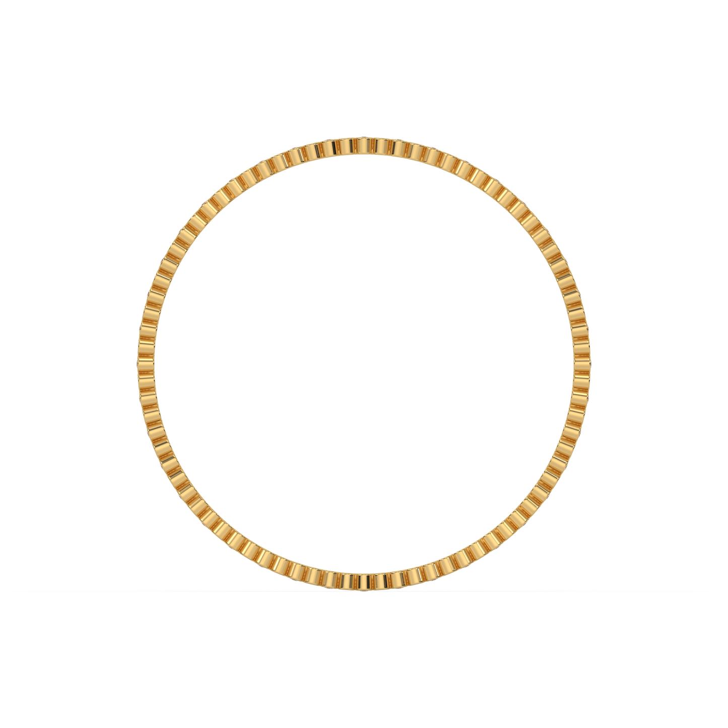 Beaded - Lab Diamond Bangle