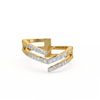 Edge Bold - Lab Diamond Cocktail Ring