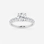 Elara - Graduated Side Stones Engagement Ring