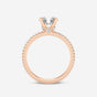 Eliana - Draping Hidden Halo Engagement Ring