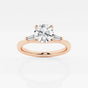 Eliza - Tapered Baguette Accents Engagement Ring