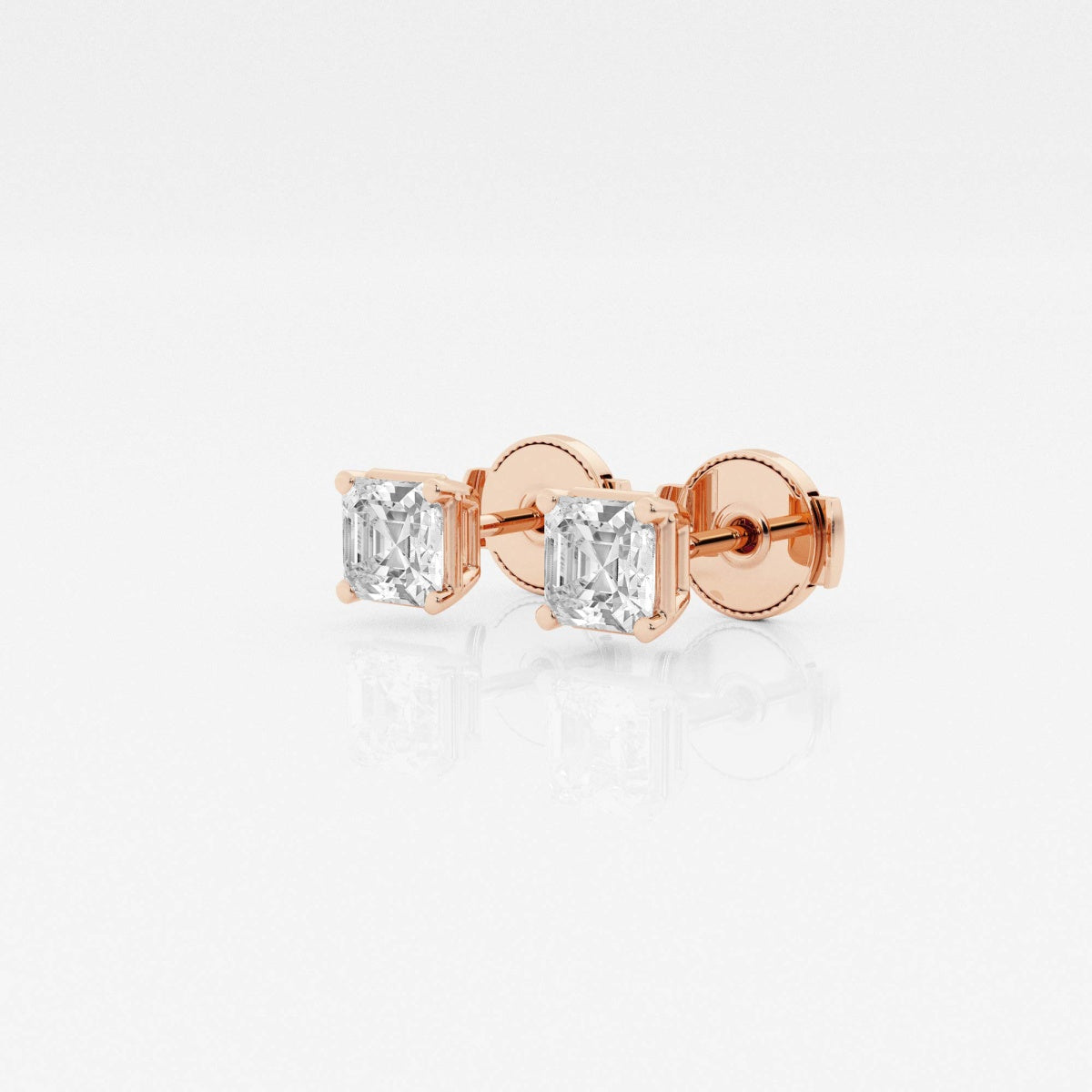 Eve - Classic Solitaire Design Earrings