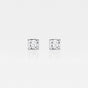 Eve - Classic Solitaire Design Earrings