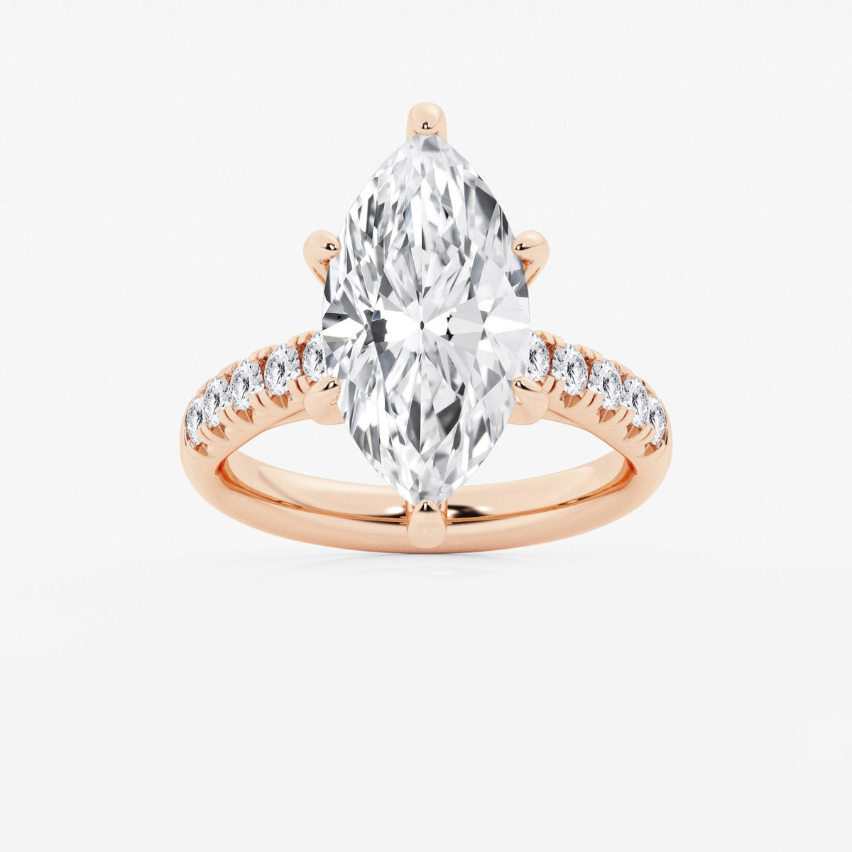 Estelle - French Pave Elegance Engagement Ring