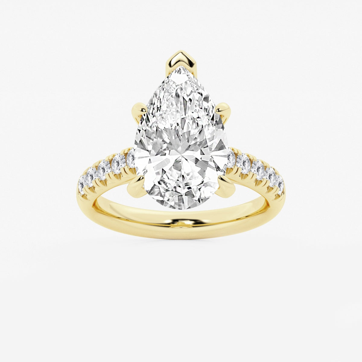 Estelle - French Pave Elegance Engagement Ring