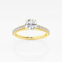 Estelle - French Pave Elegance Engagement Ring
