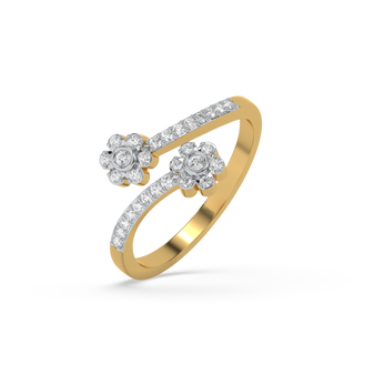 Eternal Bloom - Lab Diamond Open Top Ring