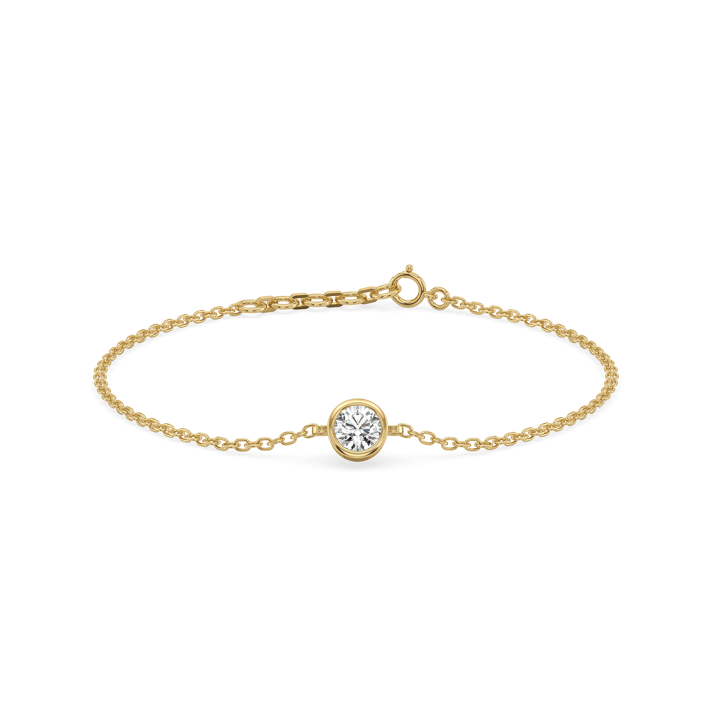 Eternal Shine - Lab Diamond Solitaire Bracelet