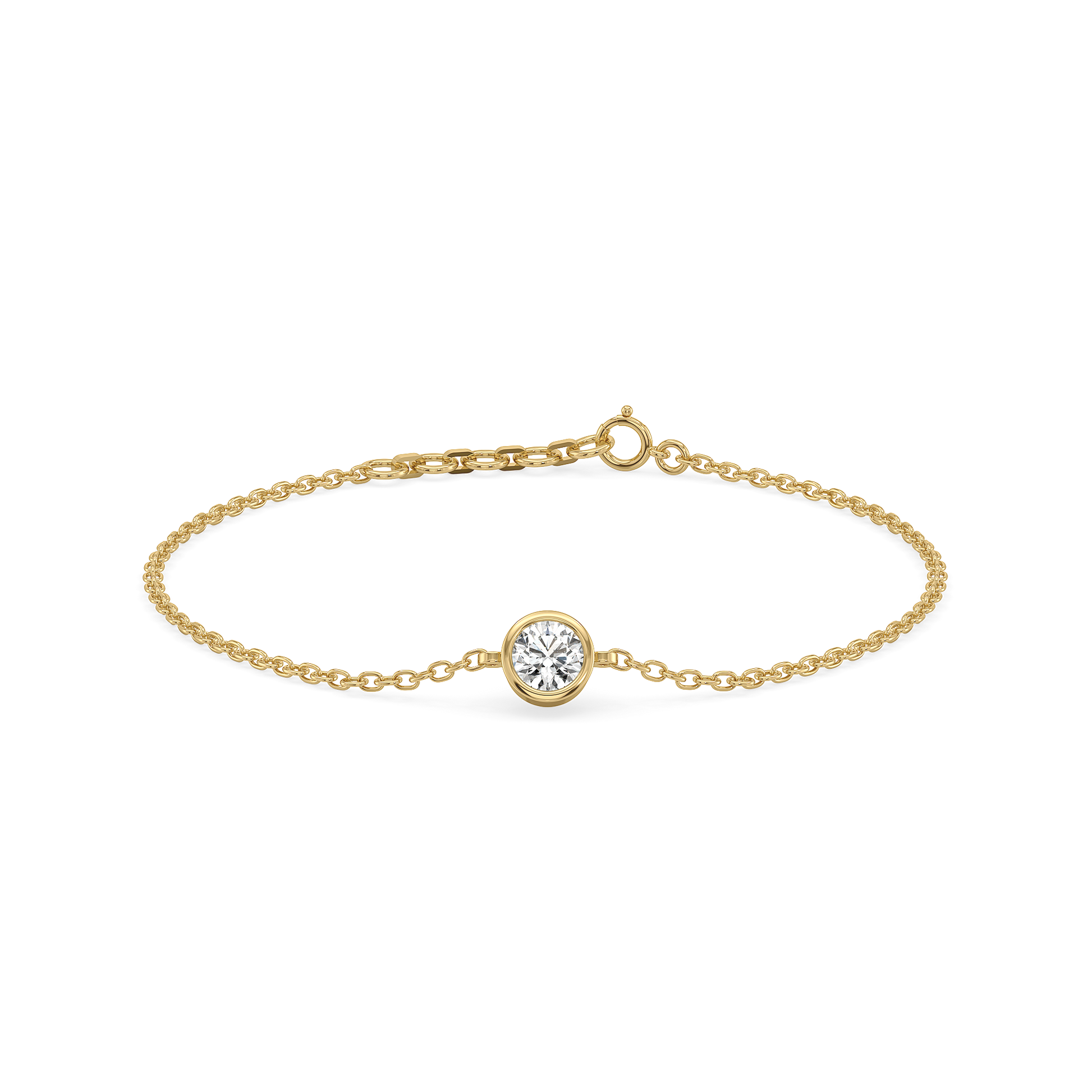 Eternal Shine - Lab Diamond Solitaire Bracelet
