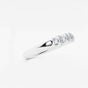Evelyn - Elegant Five Stone Band Wedding Ring
