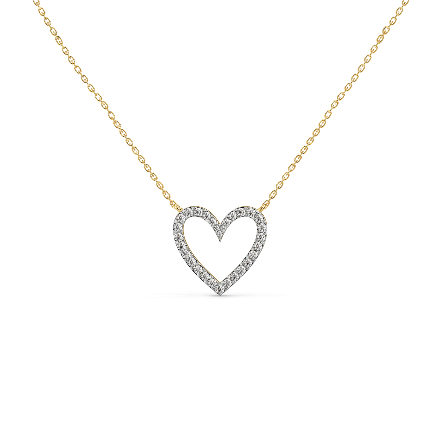Everlasting Heart - Lab Diamond Necklace
