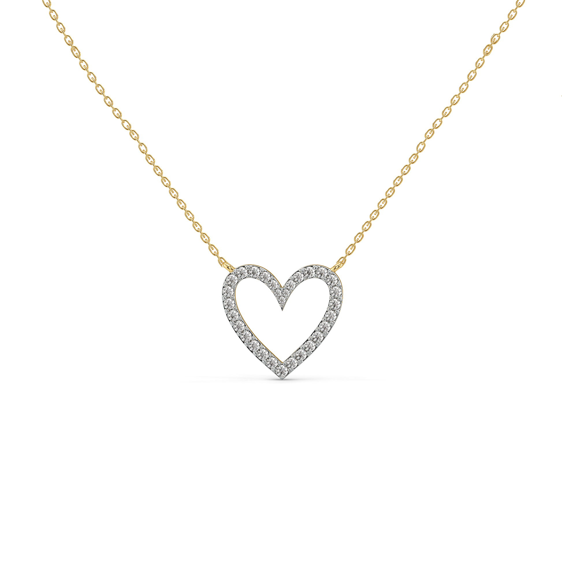 Everlasting Heart - Lab Diamond Necklace