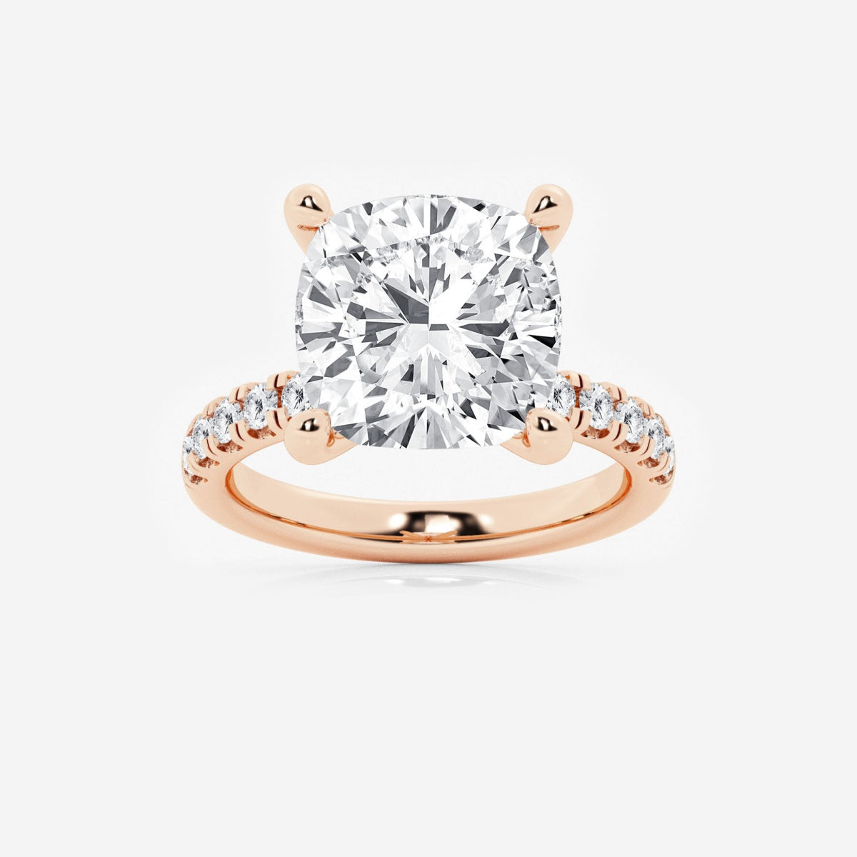 Everly - Hidden Halo Elegance Engagement Ring