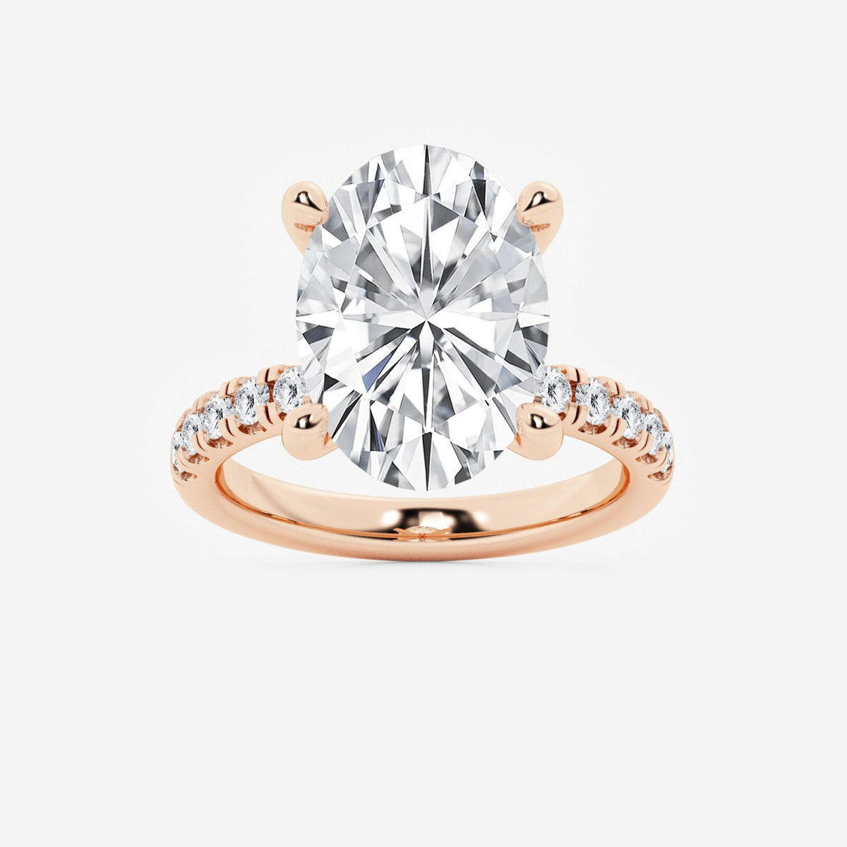Everly - Hidden Halo Elegance Engagement Ring