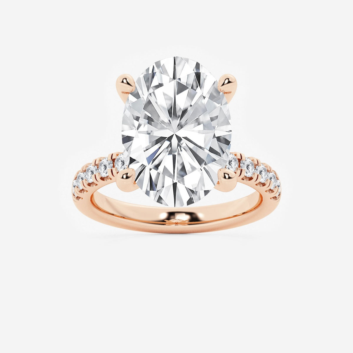 Everly - Hidden Halo Elegance Engagement Ring