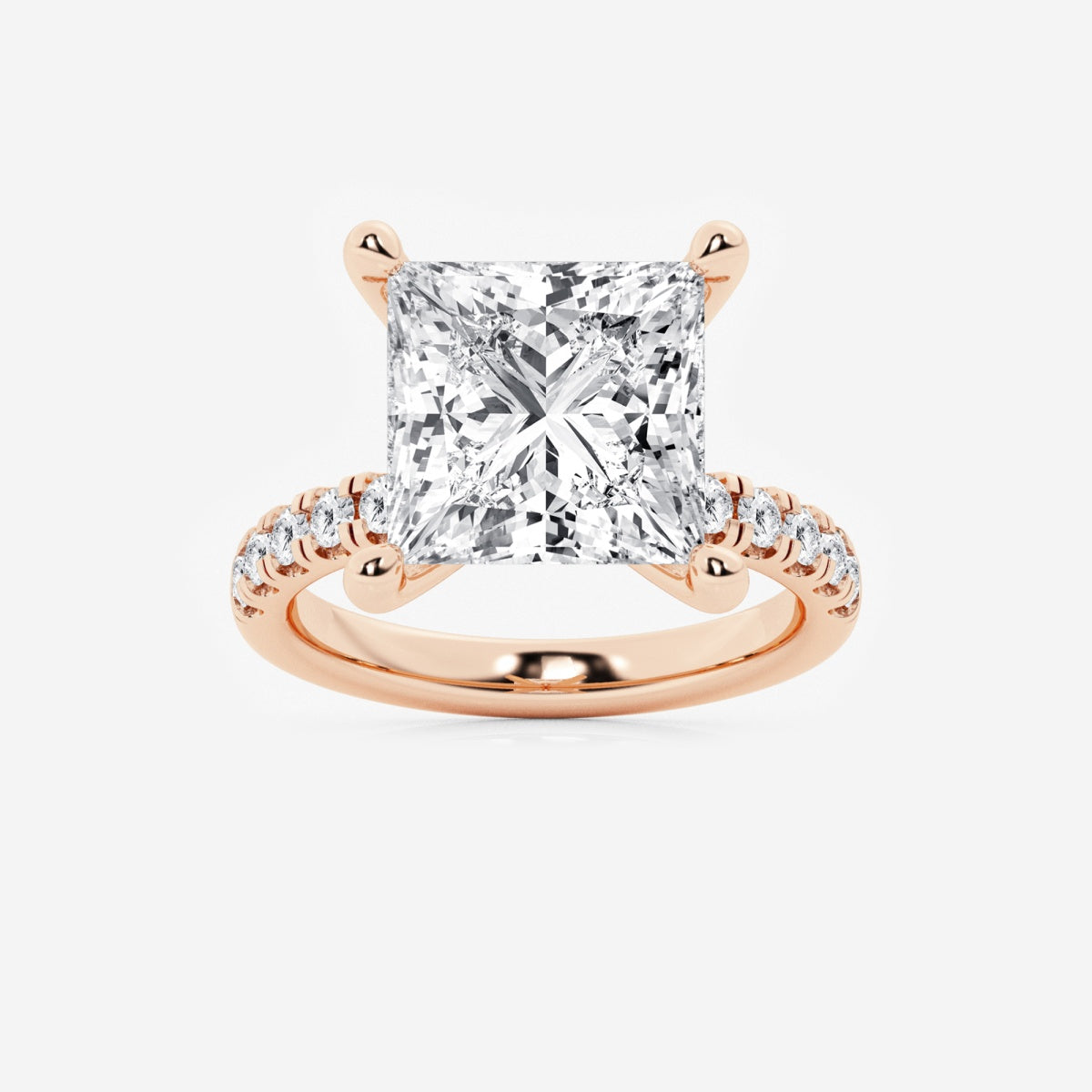 Everly - Hidden Halo Elegance Engagement Ring