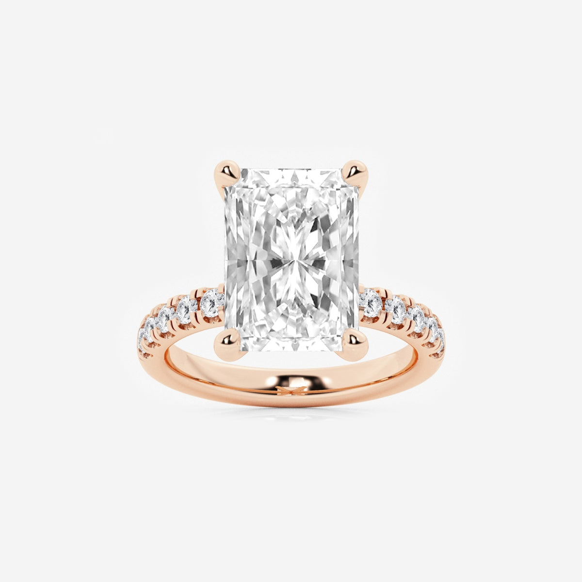 Everly - Hidden Halo Elegance Engagement Ring