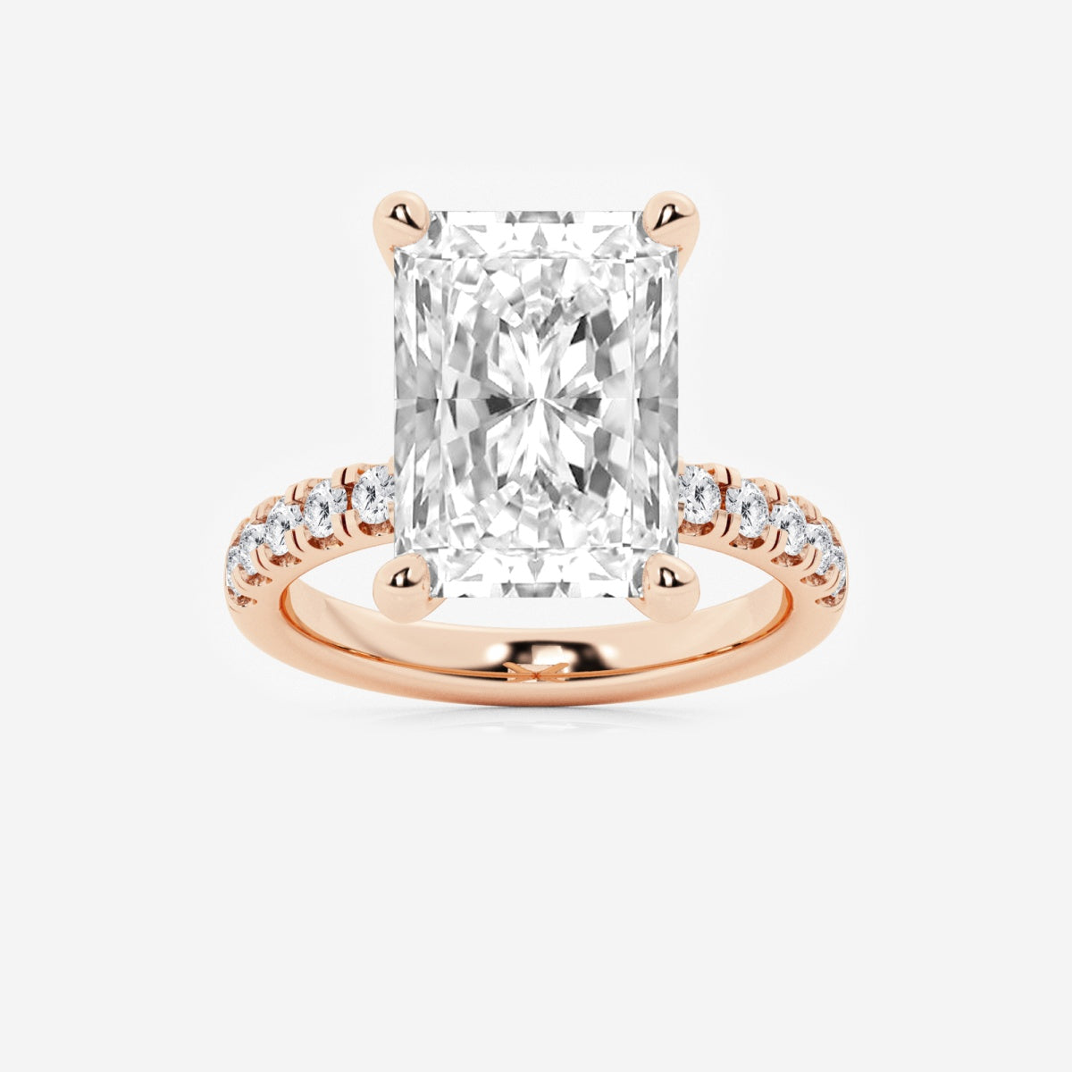 Everly - Hidden Halo Elegance Engagement Ring