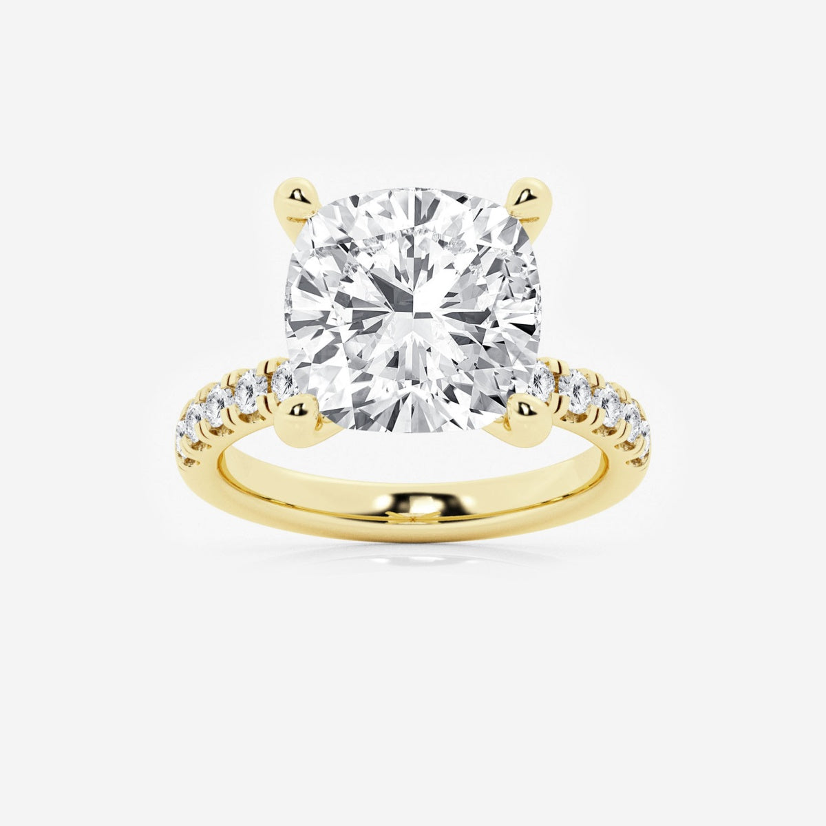 Everly - Hidden Halo Elegance Engagement Ring