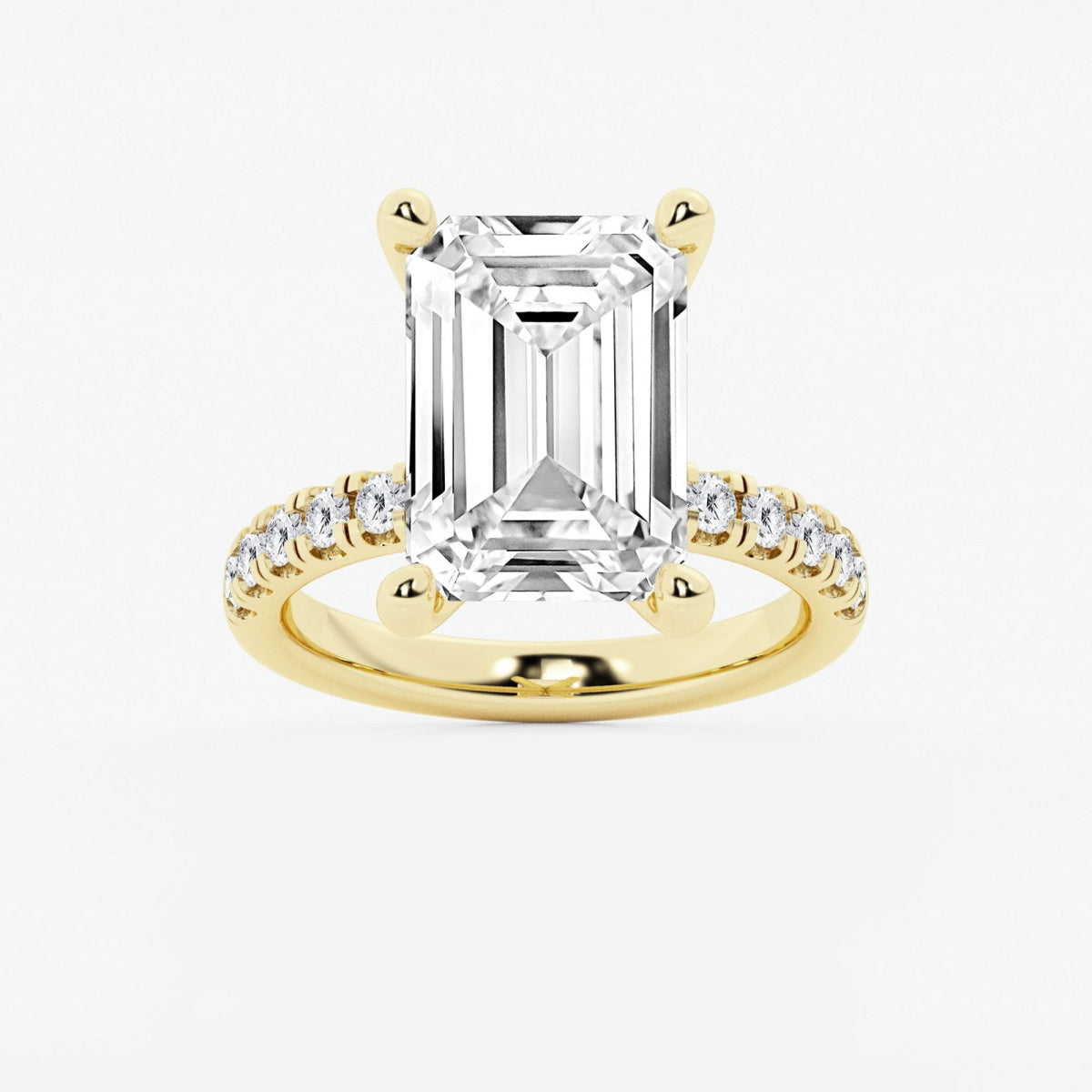 Everly - Hidden Halo Elegance Engagement Ring