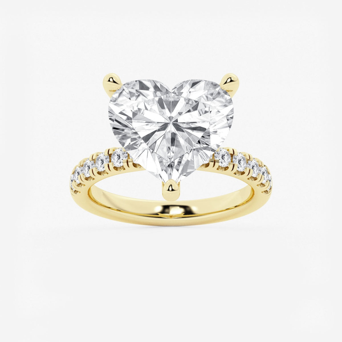 Everly - Hidden Halo Elegance Engagement Ring