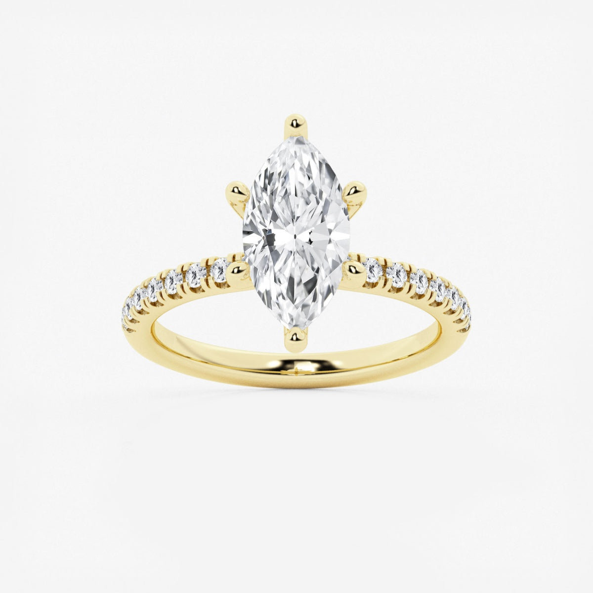 Everly - Hidden Halo Elegance Engagement Ring
