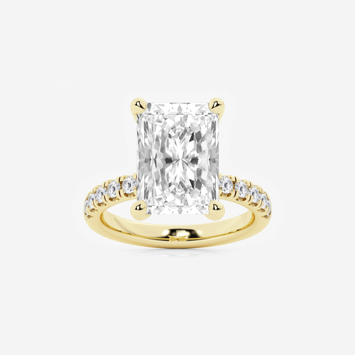 Everly - Hidden Halo Elegance Engagement Ring