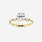 Everly - Hidden Halo Elegance Engagement Ring