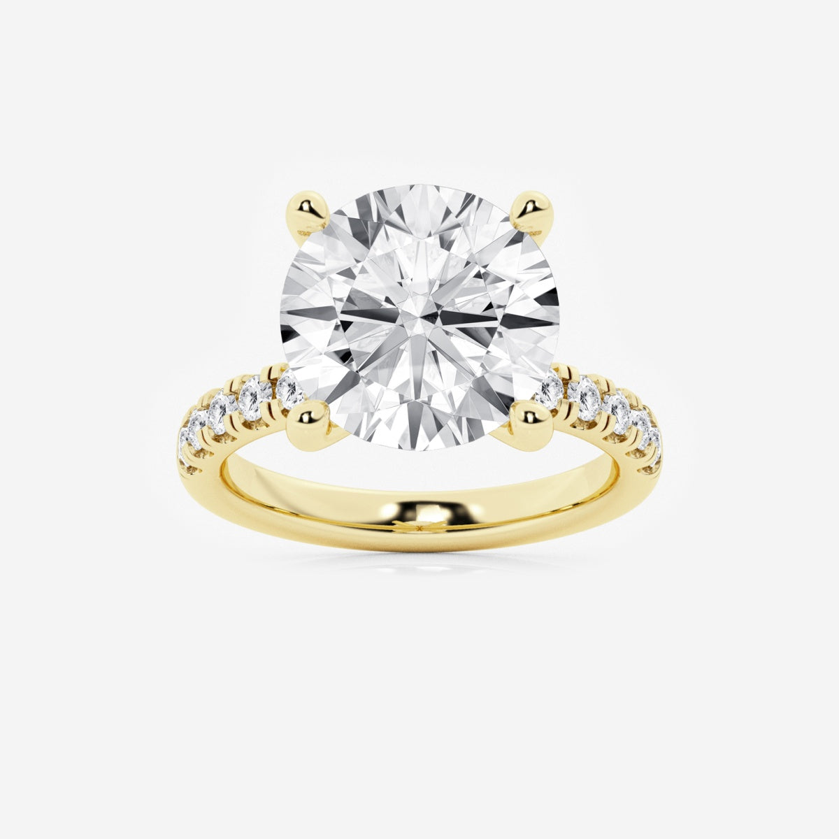 Everly - Hidden Halo Elegance Engagement Ring