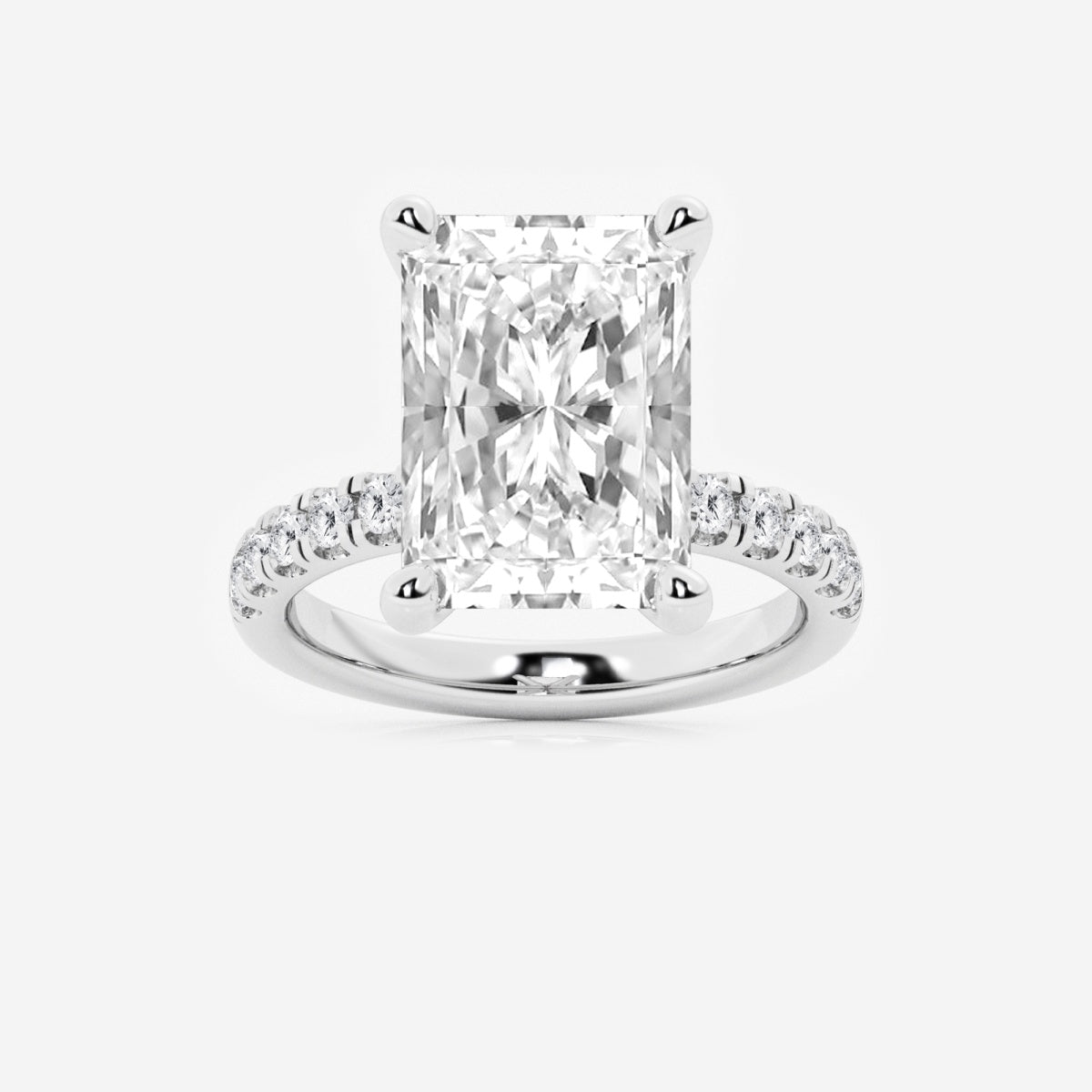 Everly - Hidden Halo Elegance Engagement Ring