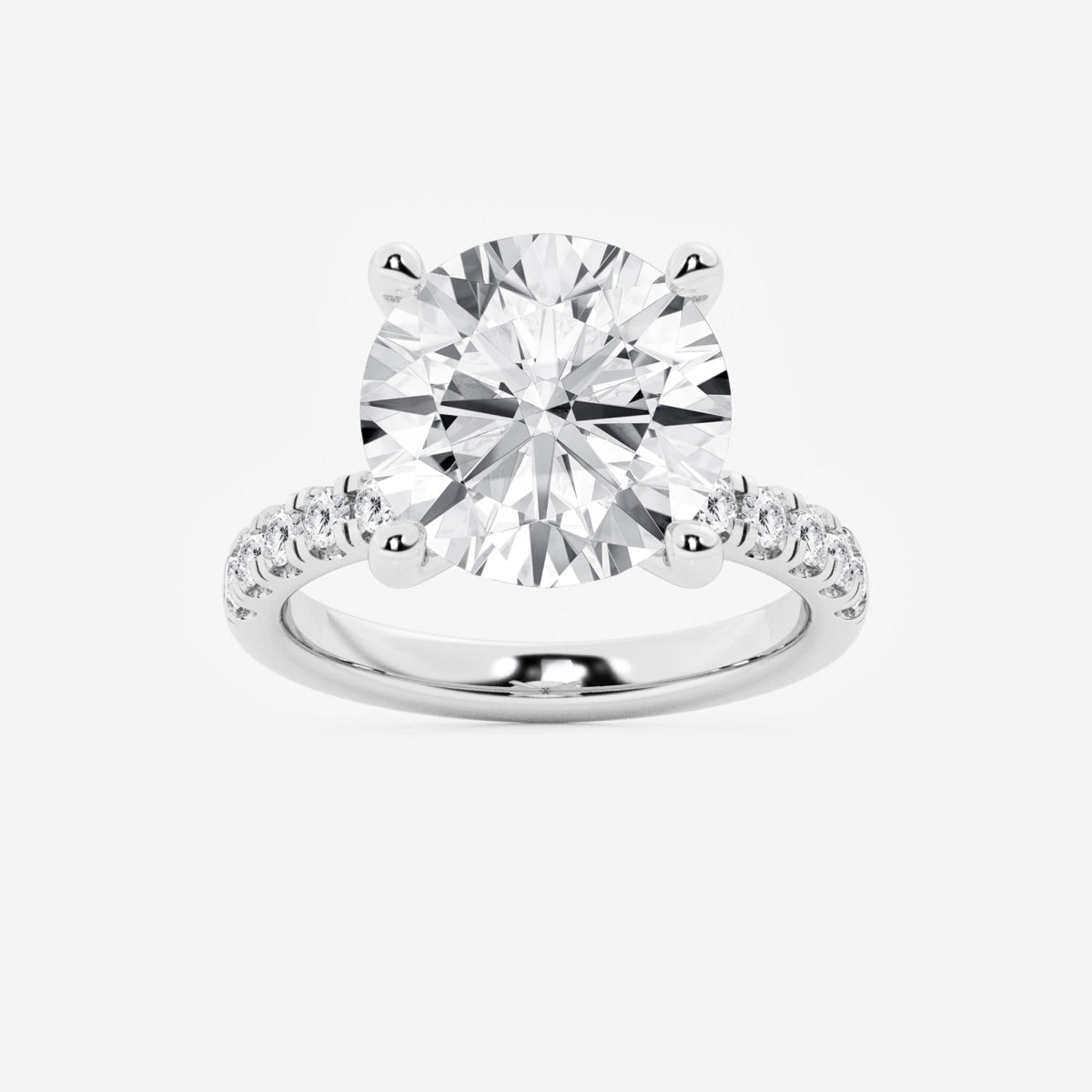 Everly - Hidden Halo Elegance Engagement Ring