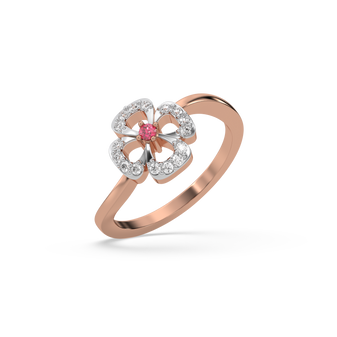 Fleur de Luxe - Lab Diamond Fashion Ring