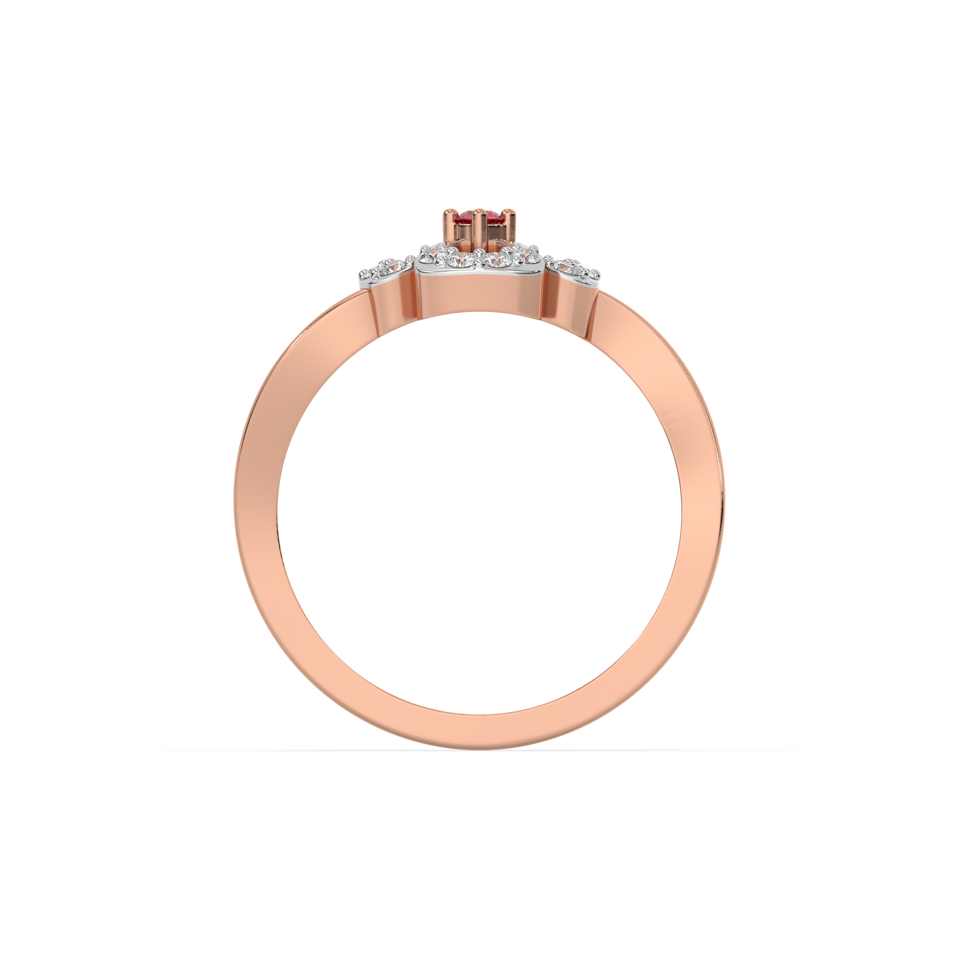 Fleur de Luxe - Lab Diamond Fashion Ring