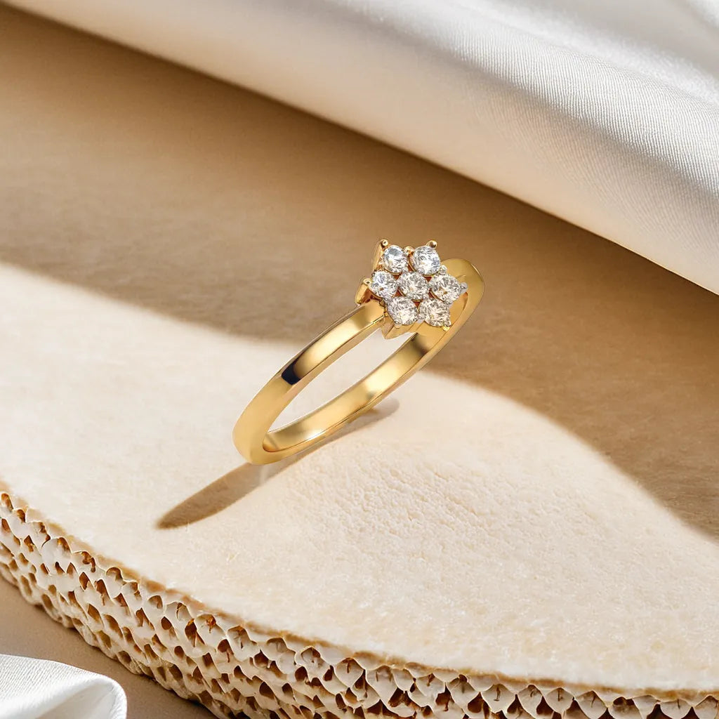 Floral Essence - Lab Diamond Ring