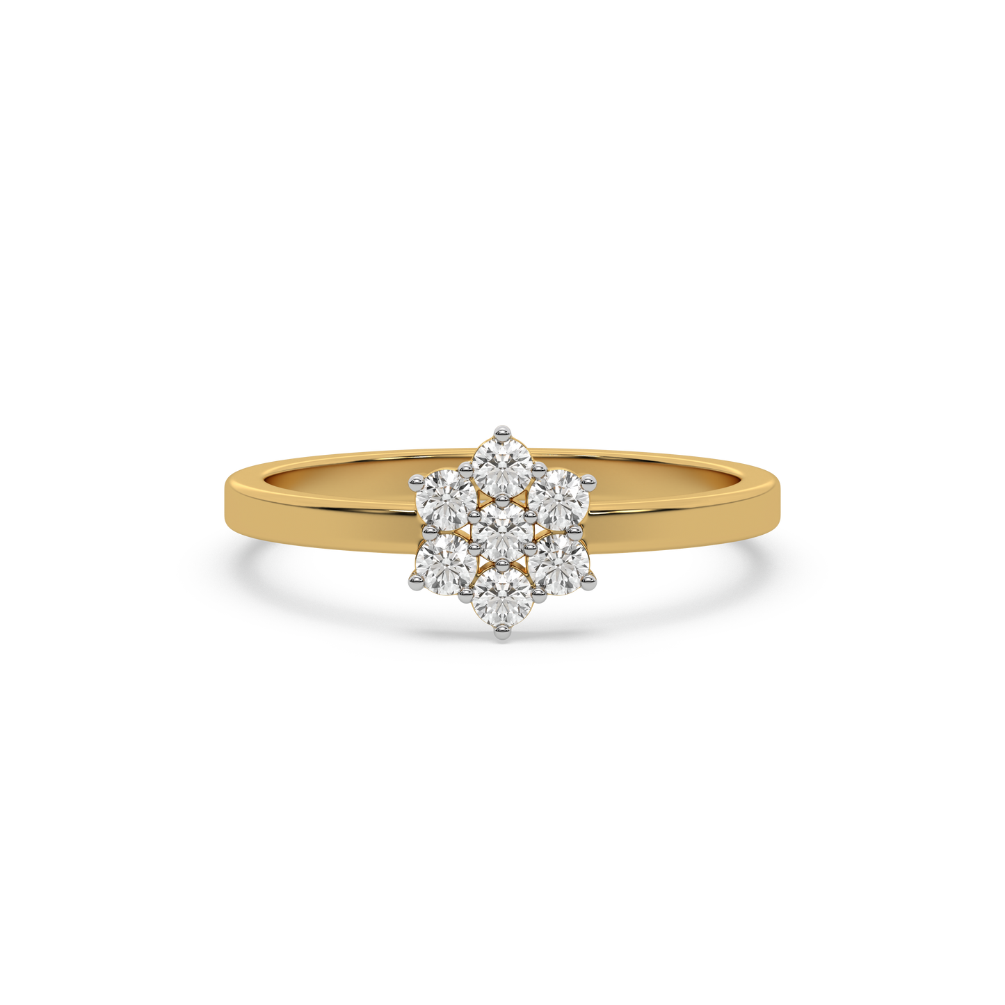 Floral Essence - Lab Diamond Ring