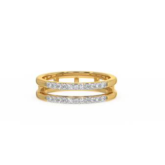 Fusion - Lab Diamond Band Ring