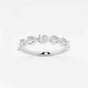 Kylie - Floating Anniversary Design Wedding Ring