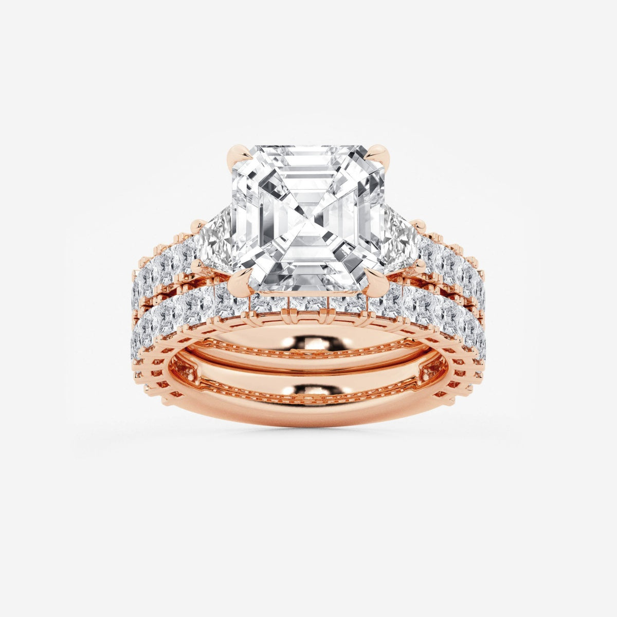 Genevieve - Intricate Bridal Set Engagement Ring