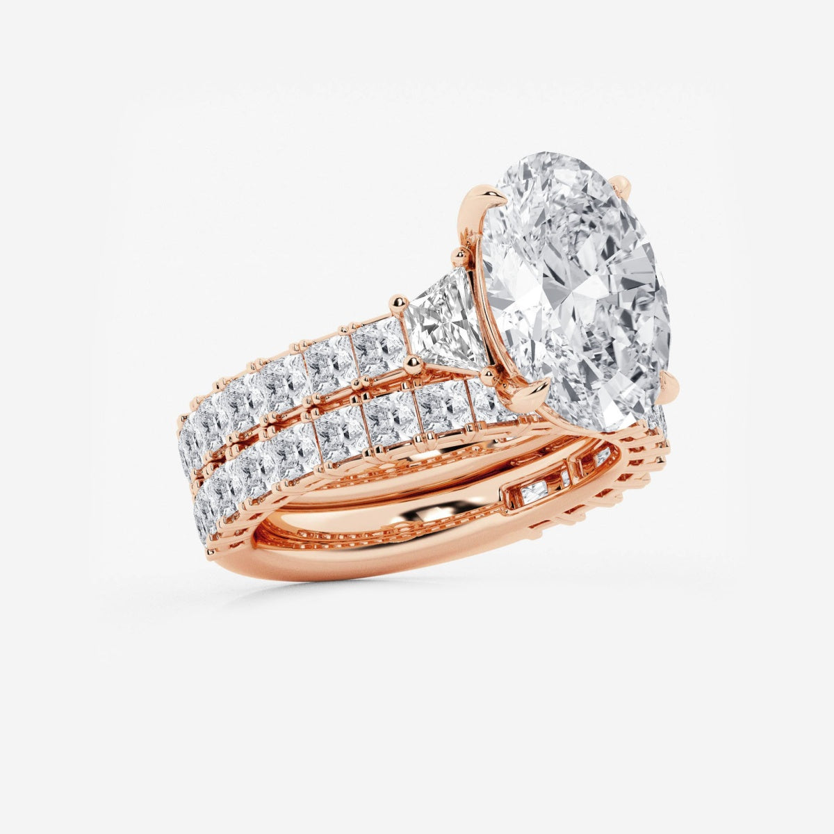 Genevieve - Intricate Bridal Set Engagement Ring