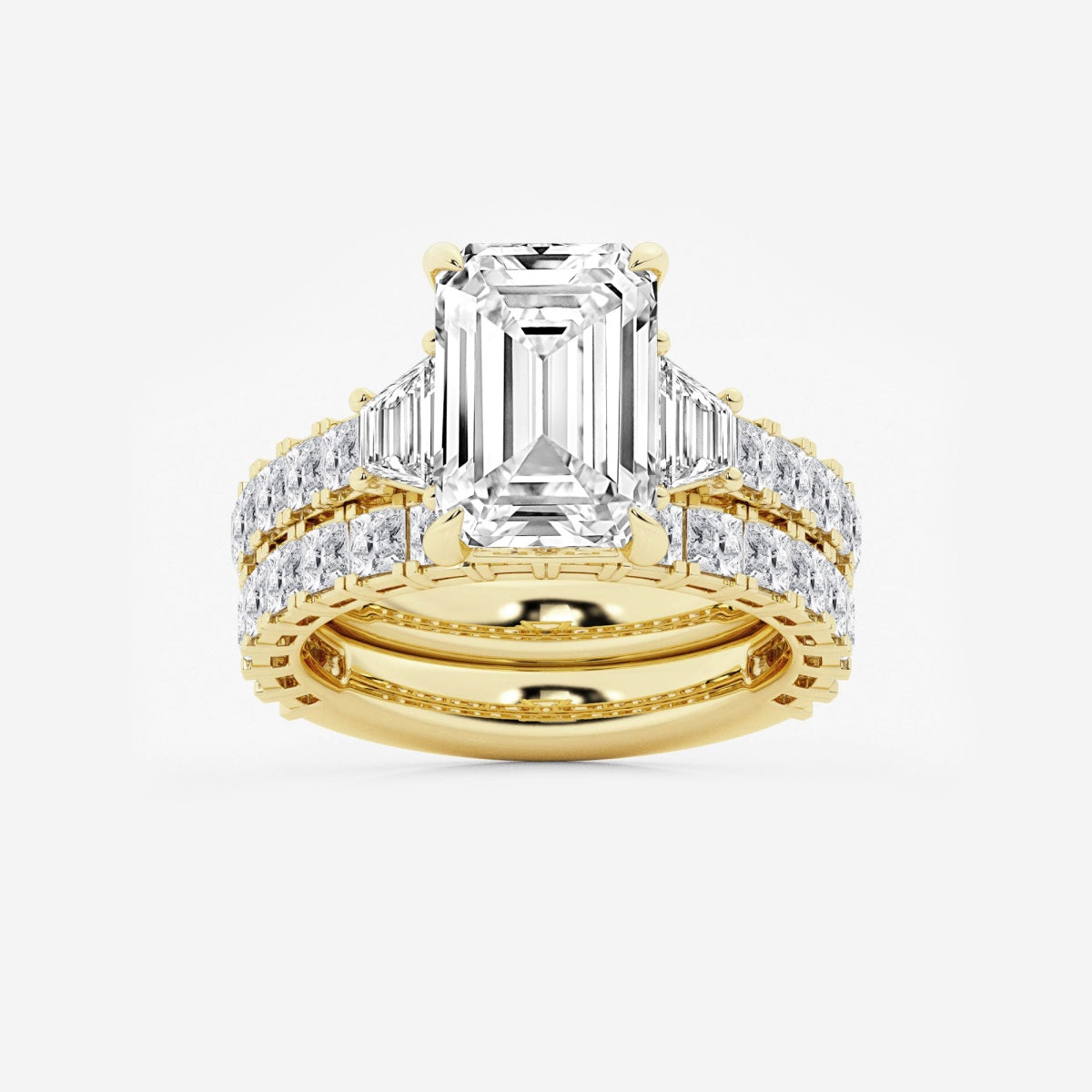 Genevieve - Intricate Bridal Set Engagement Ring