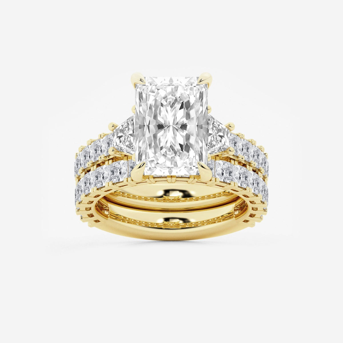 Genevieve - Intricate Bridal Set Engagement Ring