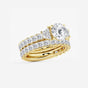 Genevieve - Intricate Bridal Set Engagement Ring