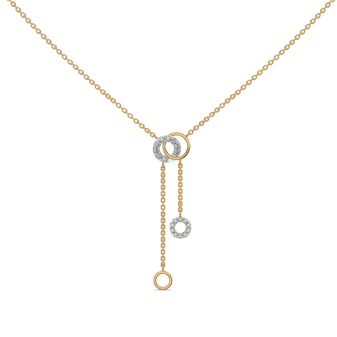 Circle of Dazzle - Lab Diamond Necklace